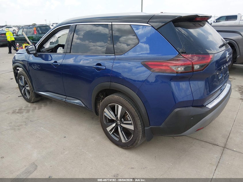 Vin: jn8at3ca5mw024674, lot: 46272972, nissan rogue sl fwd 20213