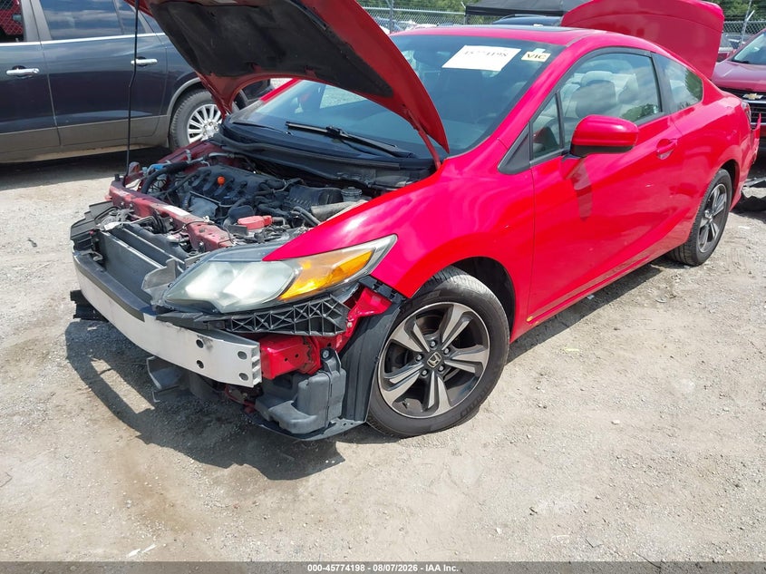 2015 Honda Civic Ex, Front End, IAAI, VIN 2HGFG3B85FH523367 — photo 2