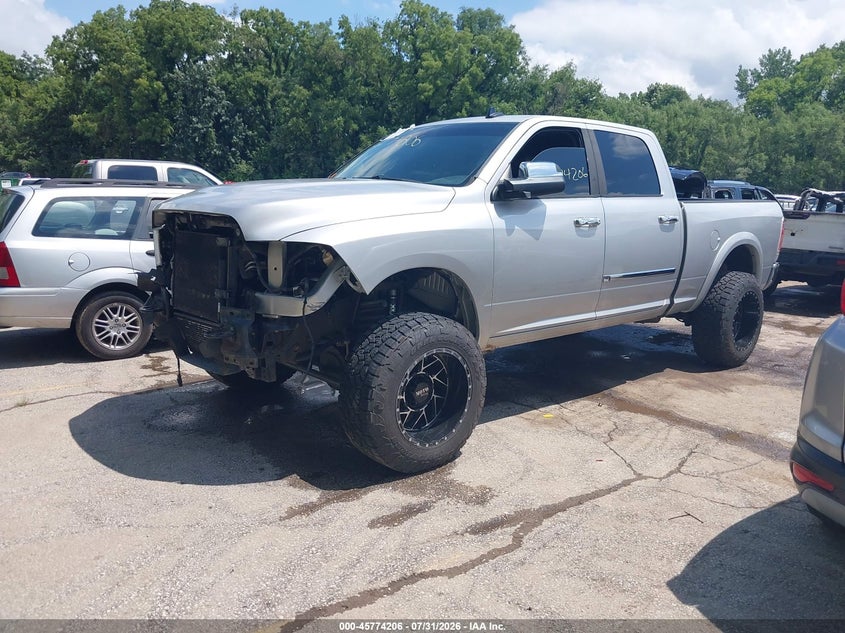 Vin: 3c6ur5fl0eg126620, lot: 46272986, ram 2500 laramie 20142