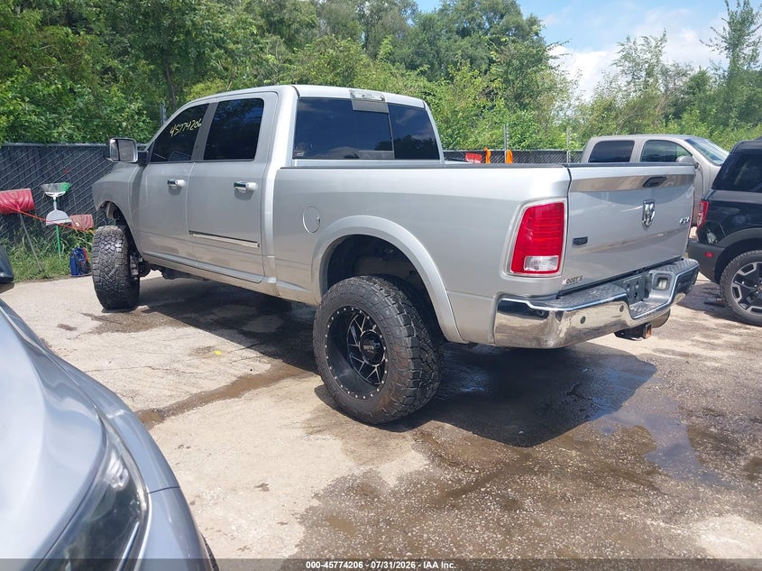Vin: 3c6ur5fl0eg126620, lot: 46272986, ram 2500 laramie 20143
