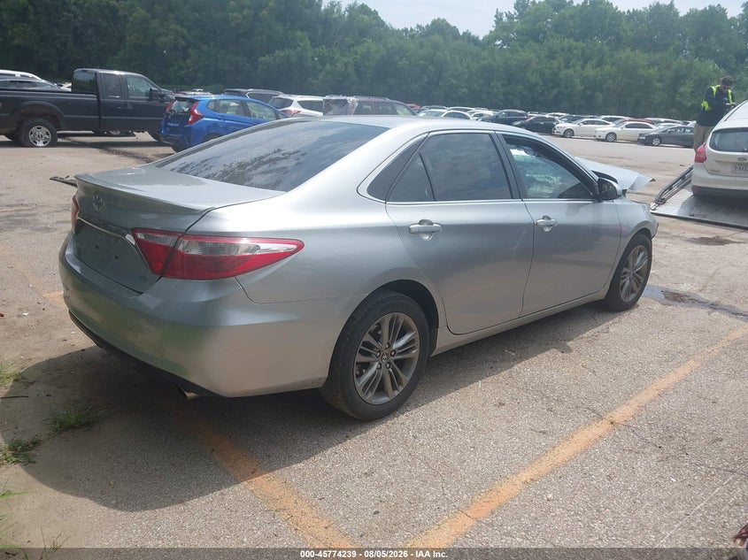 Vin: 4t1bf1fk8gu518376, lot: 46273019, toyota camry se 20164