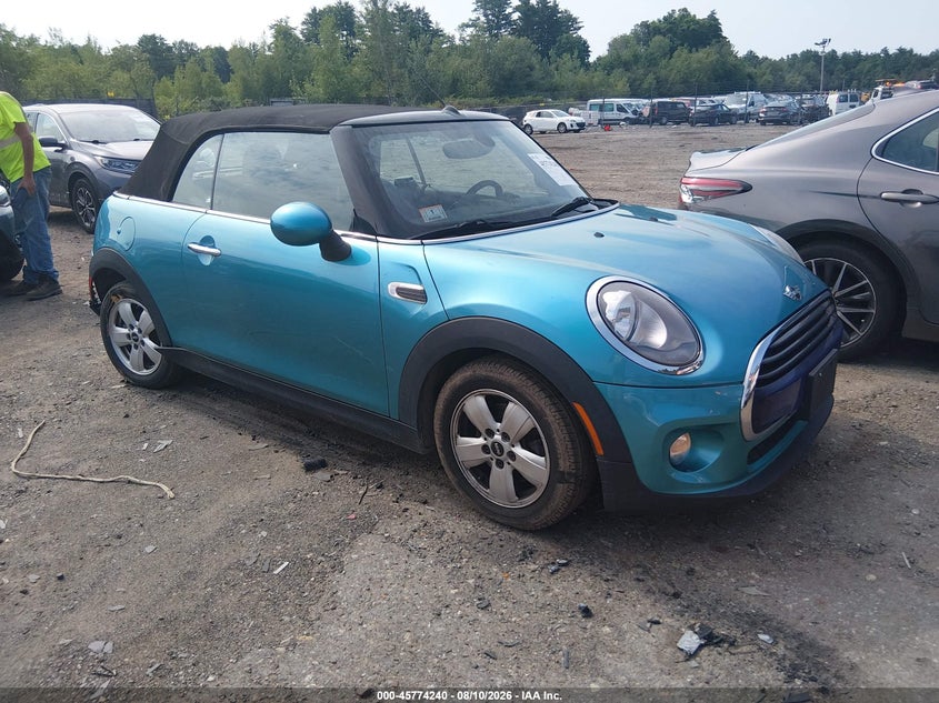 2018 Mini Convertible Cooper, Right Side, IAAI, VIN WMWWG5C53J3D00903