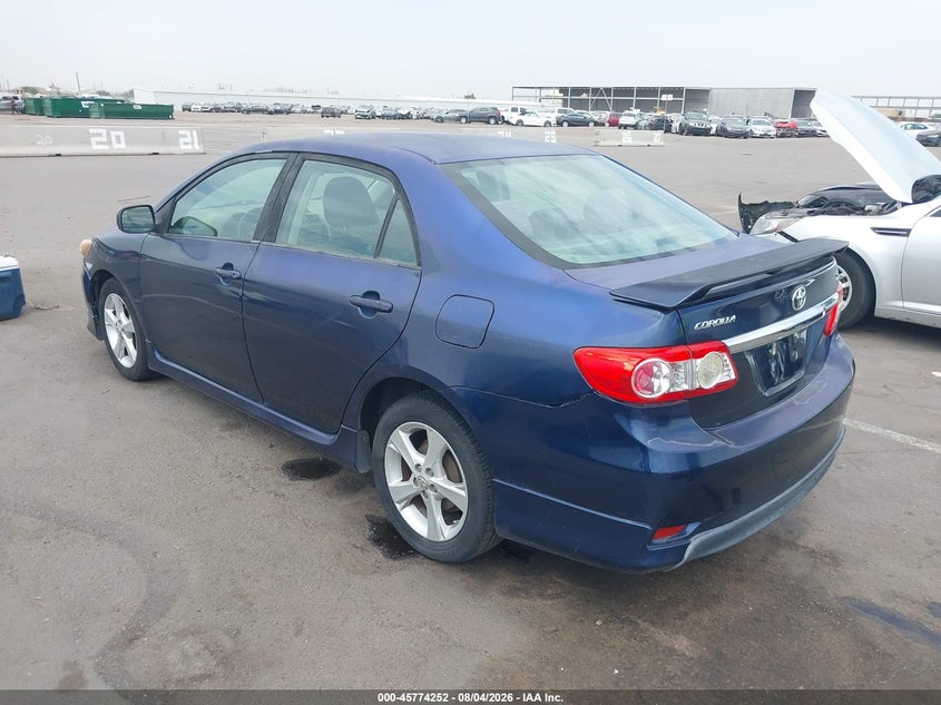 Vin: 5yfbu4ee7cp005506, lot: 46273033, toyota corolla s/le 20123
