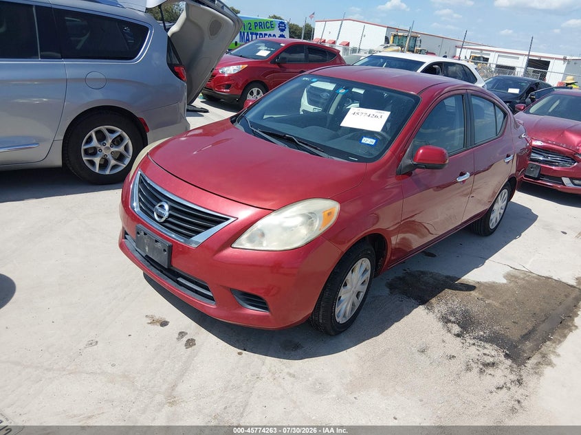 Vin: 3n1cn7ap4dl826333, lot: 46273043, nissan versa 1.6 sv 20132