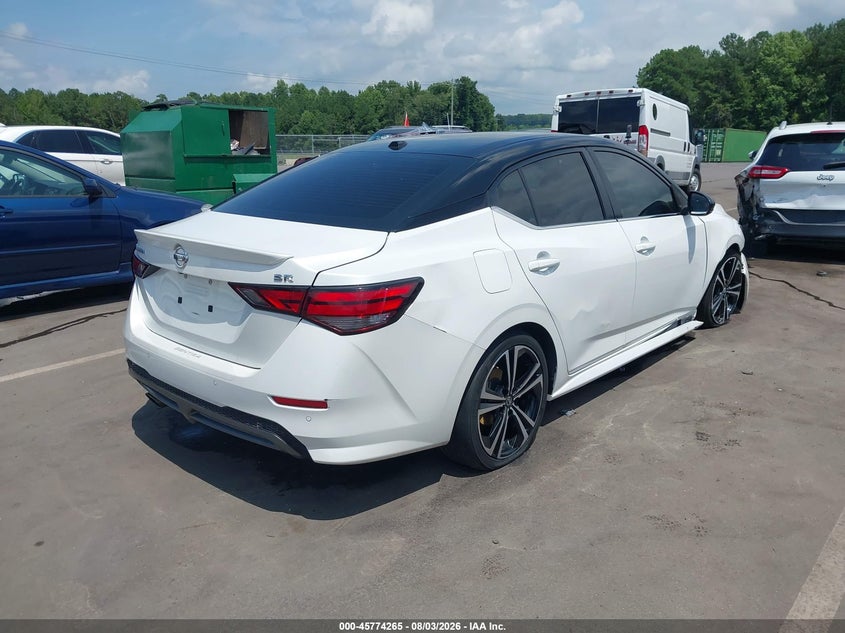Vin: 3n1ab8dv4ly256402, lot: 46273045, nissan sentra sr xtronic cvt 20204