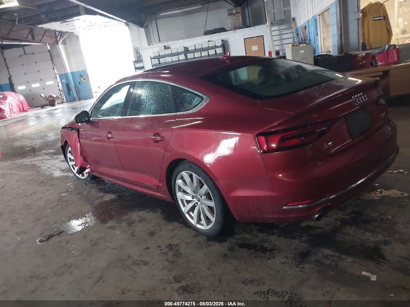 Vin: wauancf59ja042914, lot: 46273055, audi a5 2.0t premium 20183