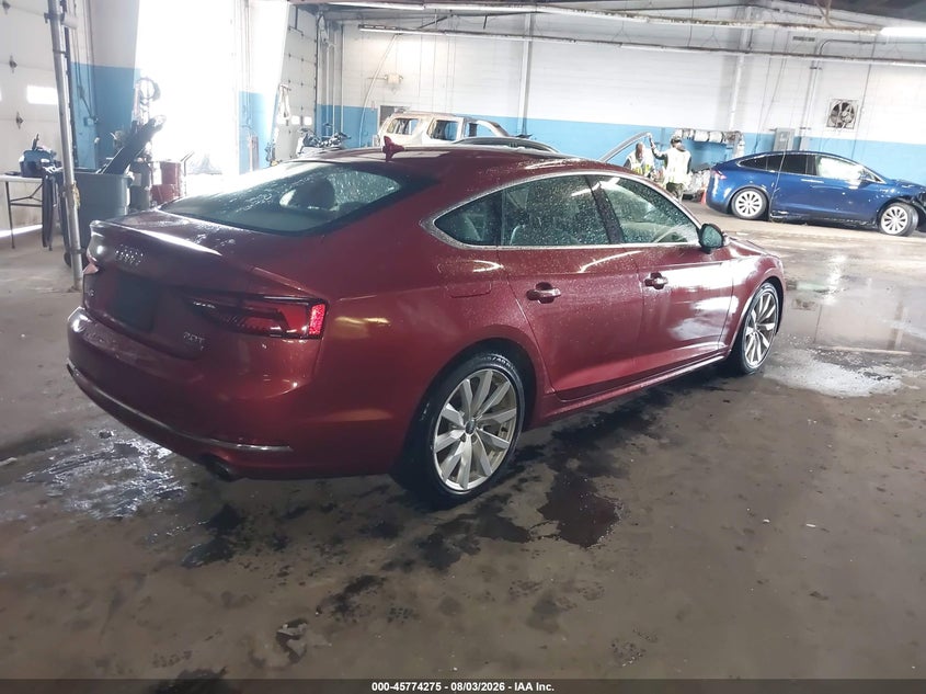 Vin: wauancf59ja042914, lot: 46273055, audi a5 2.0t premium 20184