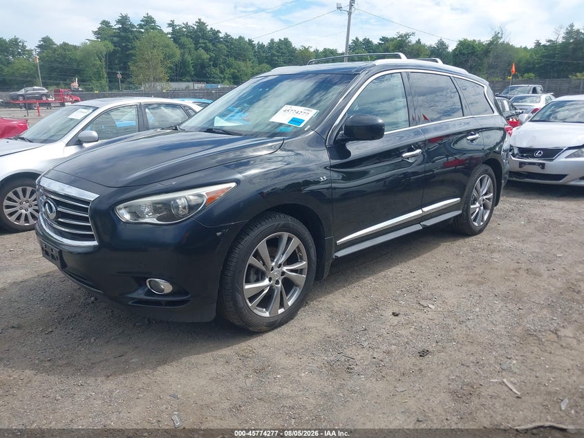 Vin: 5n1al0mmxfc552049, lot: 46273057, infiniti qx60 20152