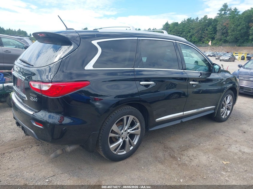 Vin: 5n1al0mmxfc552049, lot: 46273057, infiniti qx60 20154