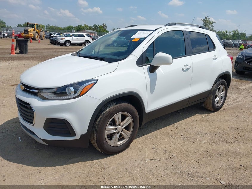 Vin: kl7cjpsm6nb551609, lot: 46273063, chevrolet trax awd lt 20222