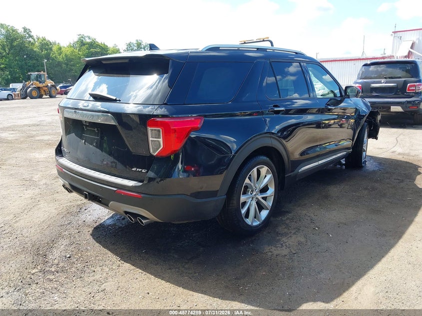 Vin: 1fm5k8hc2ngb95543, lot: 46273069, ford explorer platinum 20224