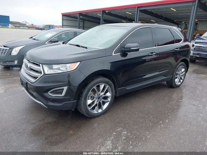 Vin: 2fmpk4k85fbb87211, lot: 46273070, ford edge titanium 20152