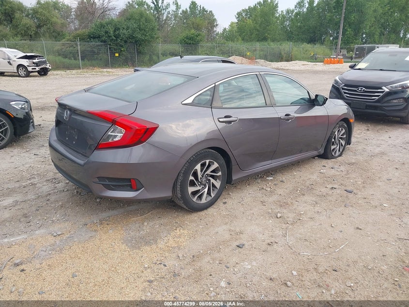 Vin: 19xfc2f76ge025813, lot: 46273078, honda civic ex 20164