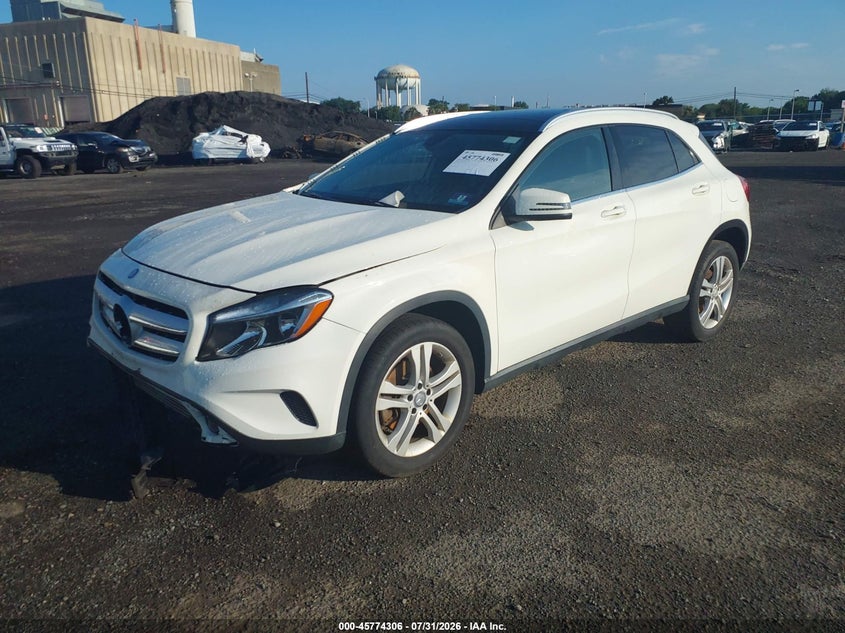 Vin: wdctg4gbxfj152226, lot: 46273086, mercedes-benz gla 250 4matic 20152