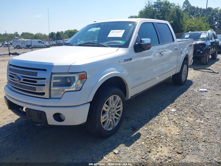 Vin: 1ftfw1et8dfd38427, lot: 46273137, ford f-150 platinum 20132