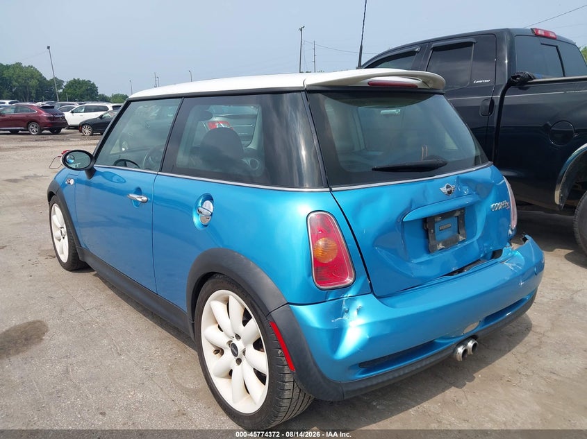 2003 MINI COOPER S auction photo 3