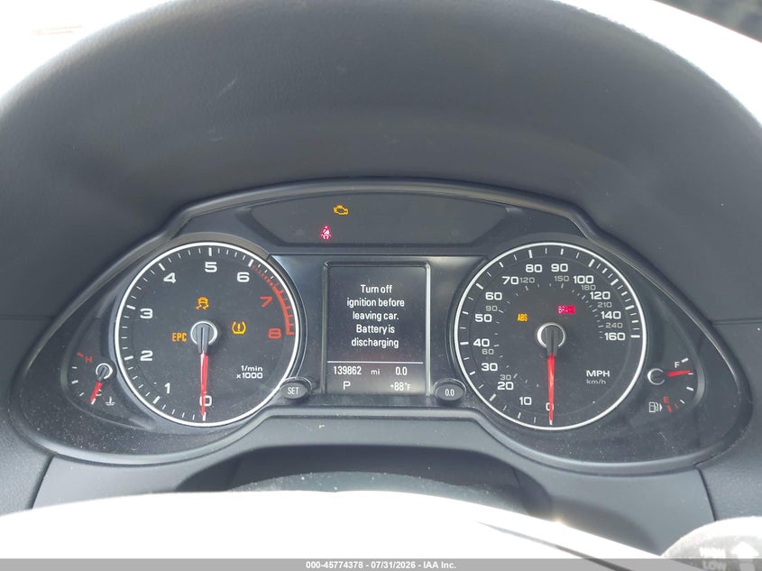 2015 AUDI Q5 auction photo 7