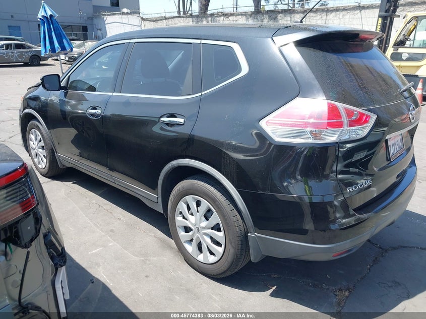 Vin: knmat2mt9fp514313, lot: 46273162, nissan rogue s/sl/sv 20153