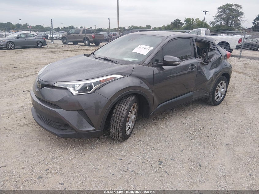Vin: nmtkhmbxxkr094275, lot: 46273181, toyota c-hr le 20192