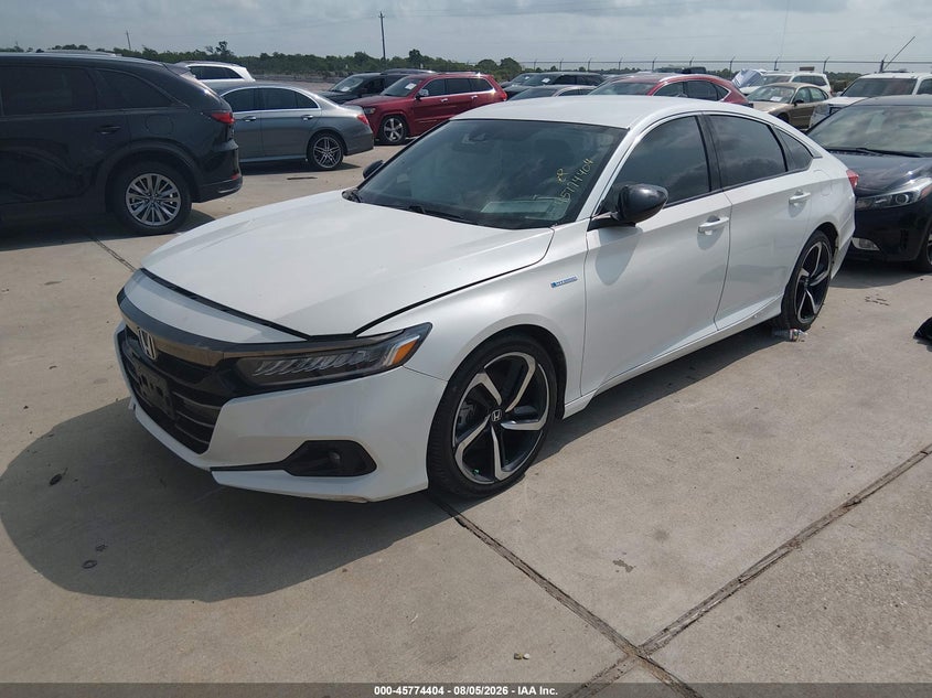 Vin: 1hgcv3f27na038871, lot: 46273184, honda accord hybrid sport 20222
