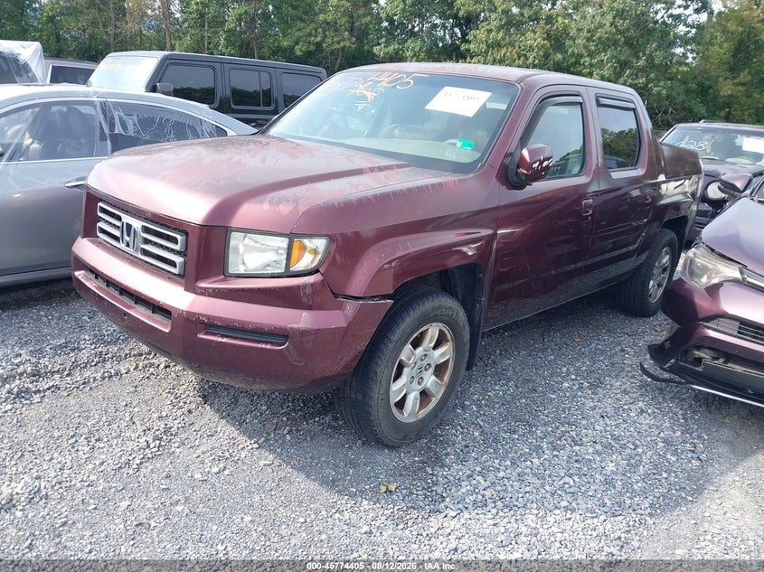 2007 HONDA RIDGELINE auction photo 2
