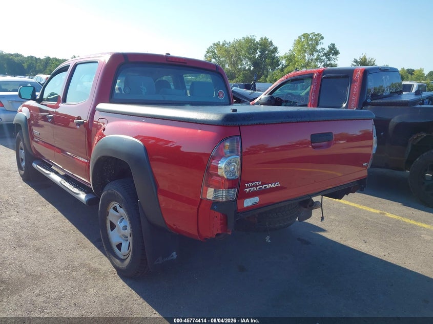 Vin: 5telu4en5az685515, lot: 46273194, toyota tacoma base v6 20103