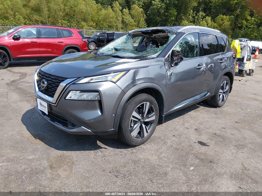 Vin: 5n1bt3ca9pc831992, lot: 46273203, nissan rogue sl fwd 20232