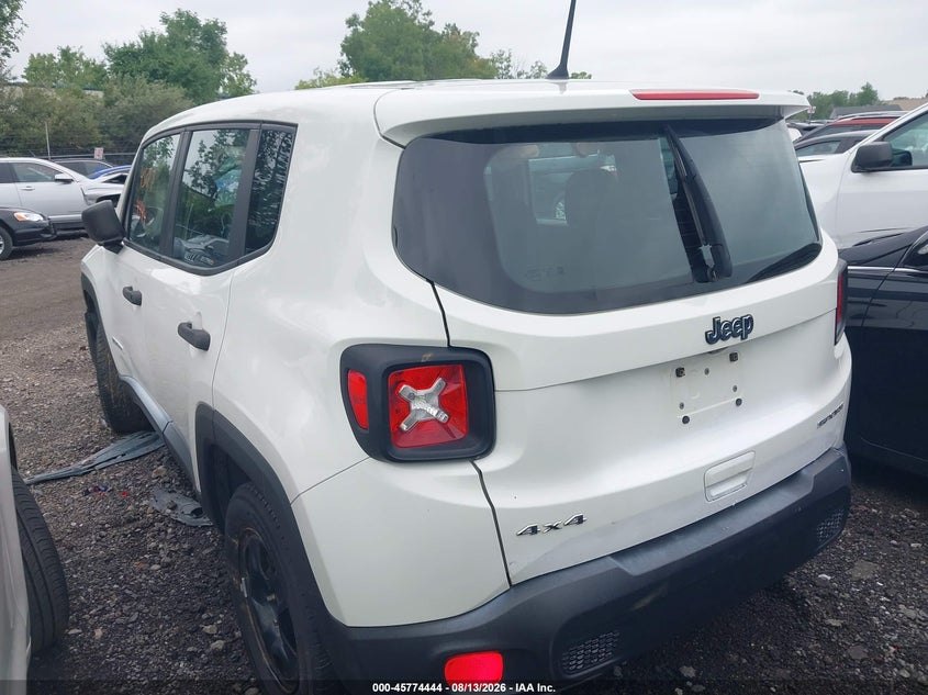 2018 JEEP RENEGADE auction photo 3