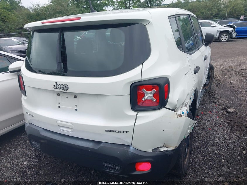 2018 JEEP RENEGADE auction photo 4