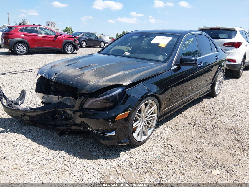 Vin: wddgf8ab7ea948429, lot: 46273227, mercedes-benz c 300 luxury 4matic/sport 4matic 20142