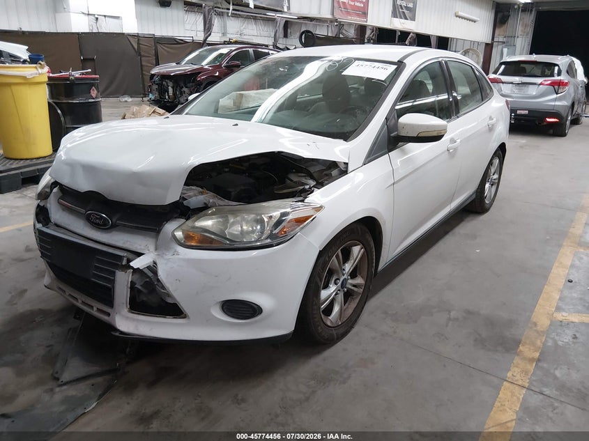 Vin: 1fadp3f26el333791, lot: 46273236, ford focus se 20142