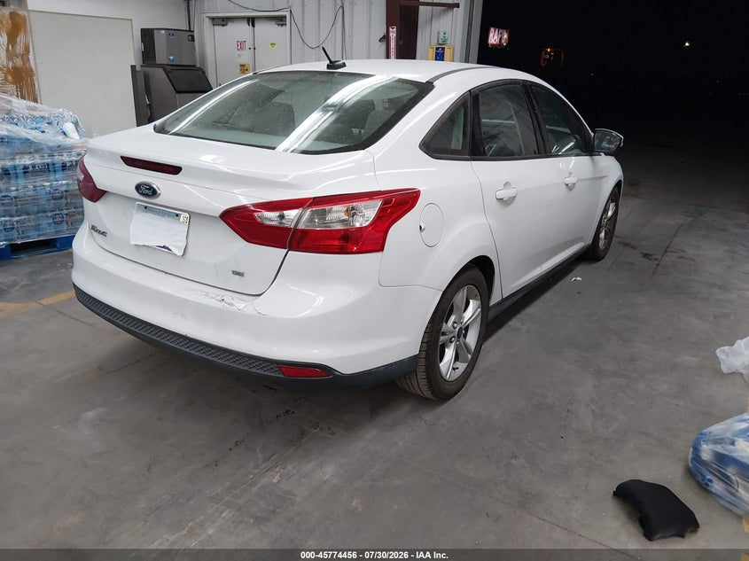 Vin: 1fadp3f26el333791, lot: 46273236, ford focus se 20144