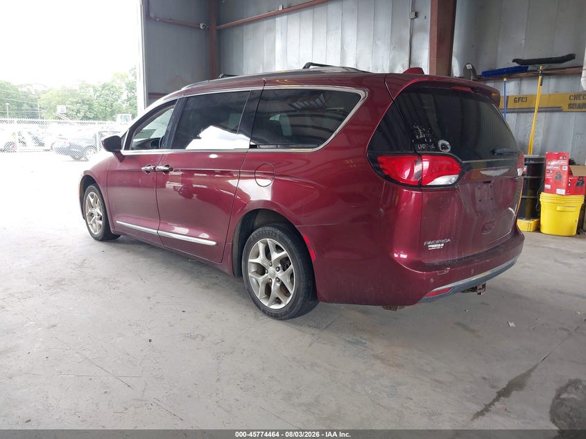 Vin: 2c4rc1eg7hr643523, lot: 46273244, chrysler pacifica touring-l plus 20173
