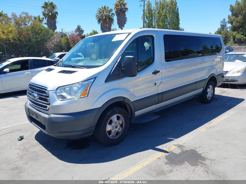 Vin: 1fbzx2ymxjka91181, lot: 46273255, ford transit-350 xlt 20182