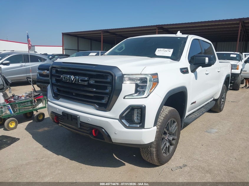 Vin: 1gtp9eel3mz288716, lot: 46273256, gmc sierra 1500 4wd  short box at4 20212