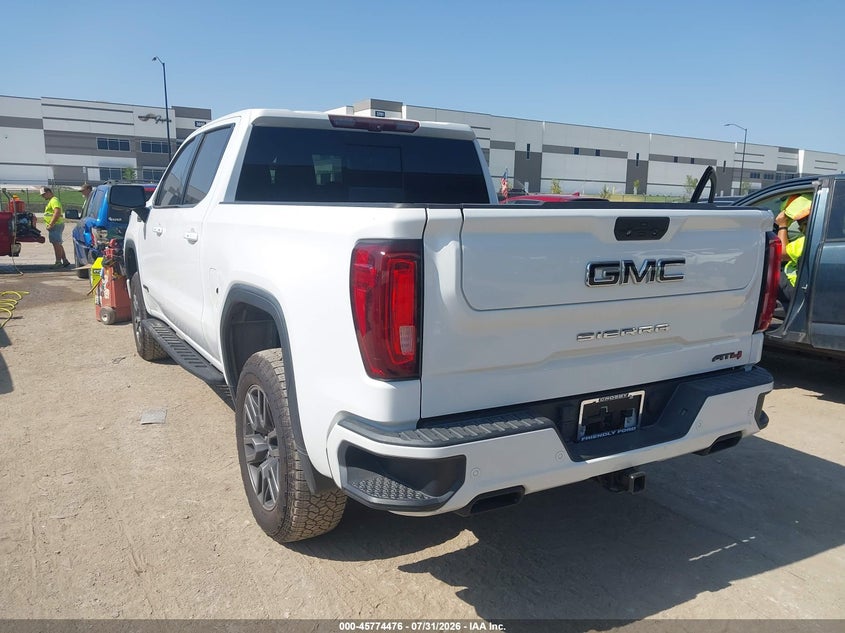 Vin: 1gtp9eel3mz288716, lot: 46273256, gmc sierra 1500 4wd  short box at4 20213