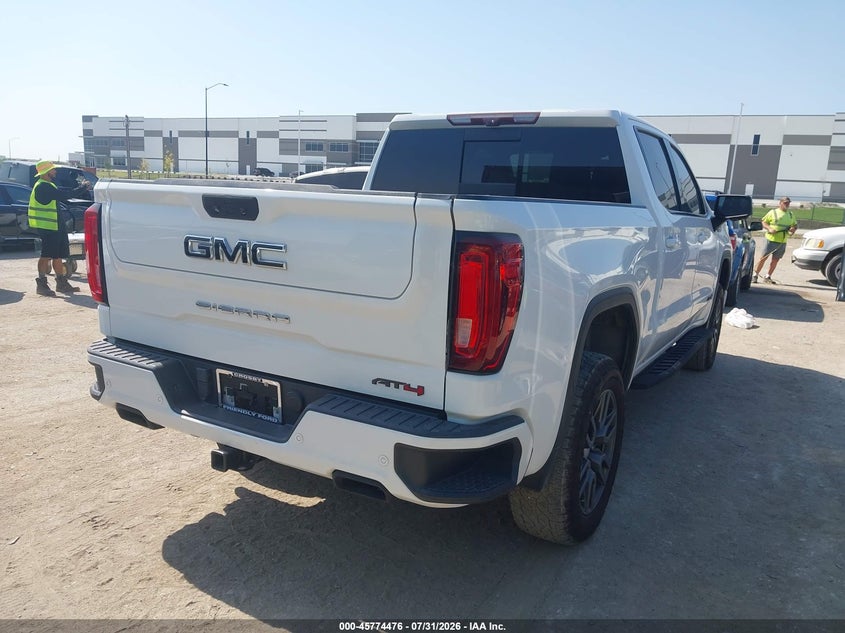 Vin: 1gtp9eel3mz288716, lot: 46273256, gmc sierra 1500 4wd  short box at4 20214