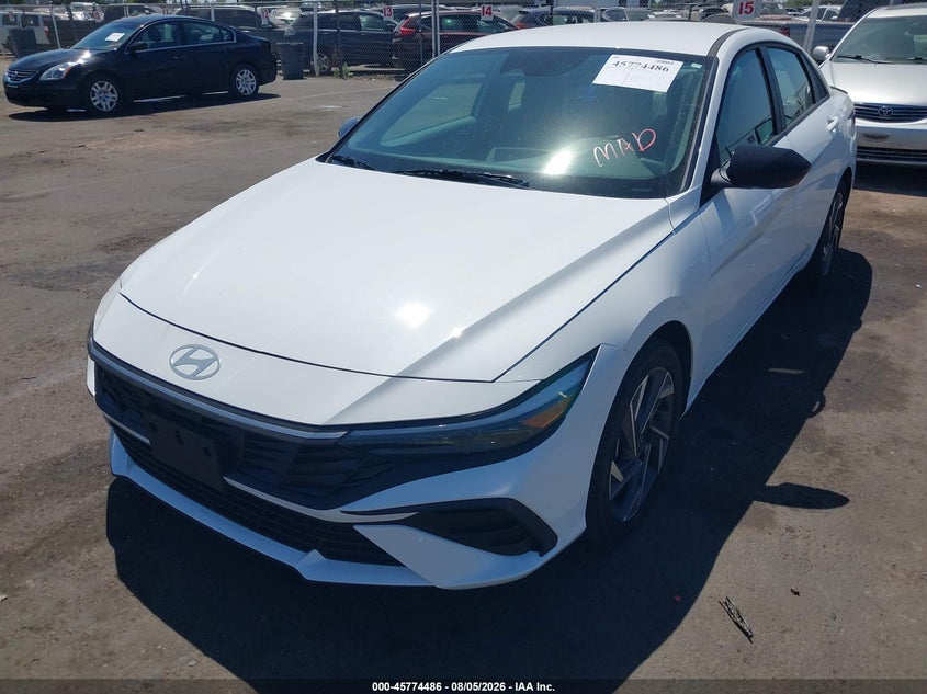 Vin: kmhlm4dj4su150986, lot: 46273266, hyundai elantra hybrid sel sport 20252