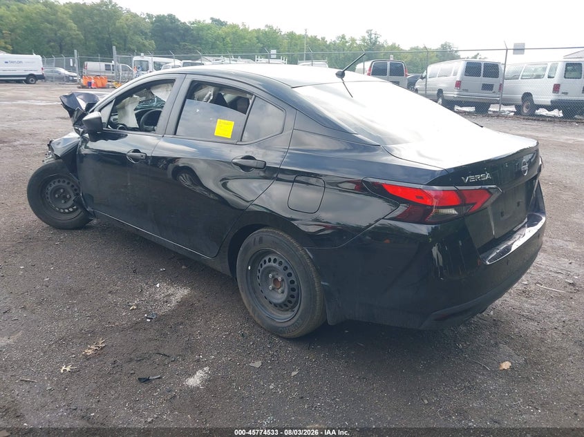 Vin: 3n1cn8dv8sl818913, lot: 46273313, nissan versa 1.6 s 20253