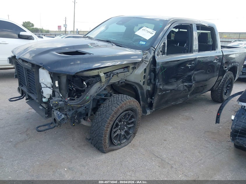 Vin: 1c6srflp0sn684152, lot: 46273320, ram 1500 rebel  4x4 5'7 box 20252