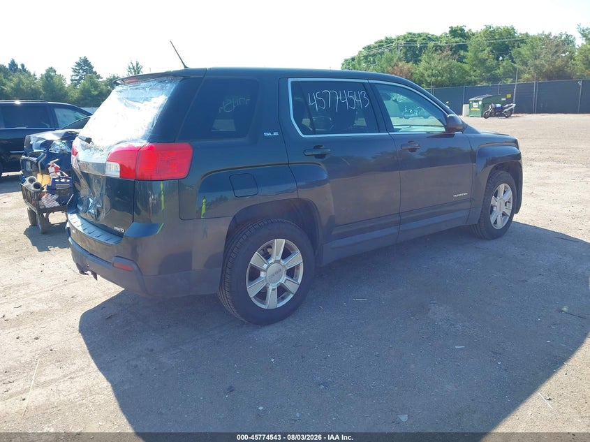 Vin: 2gkflrek4d6208576, lot: 46273323, gmc terrain sle-1 20134