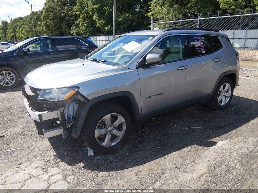 Vin: 3c4njdbb3jt314268, lot: 46273335, jeep compass latitude 4x4 20182