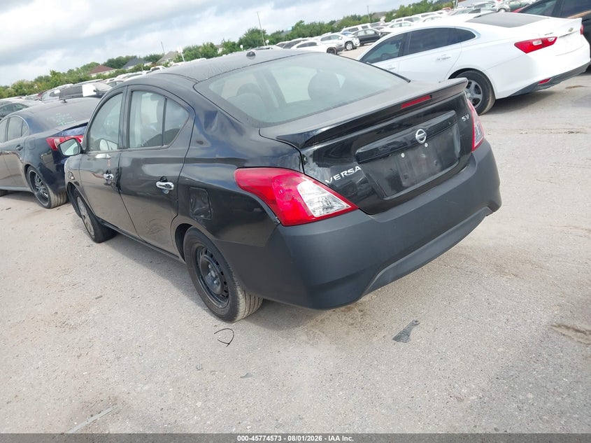 Vin: 3n1cn7ap3jl881495, lot: 46273353, nissan versa 1.6 sv 20183