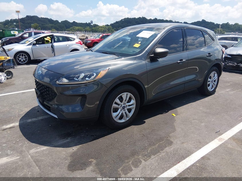 Vin: 1fmcu0f69lua75611, lot: 46273365, ford escape s 20202