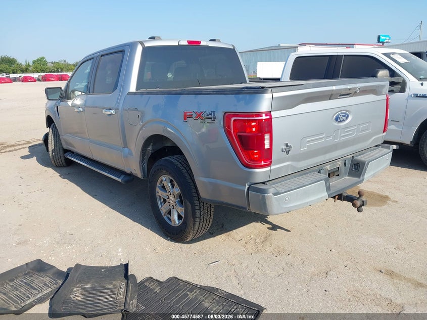 Vin: 1ftfw1e58mkf13784, lot: 46273367, ford f-150 xlt 20213