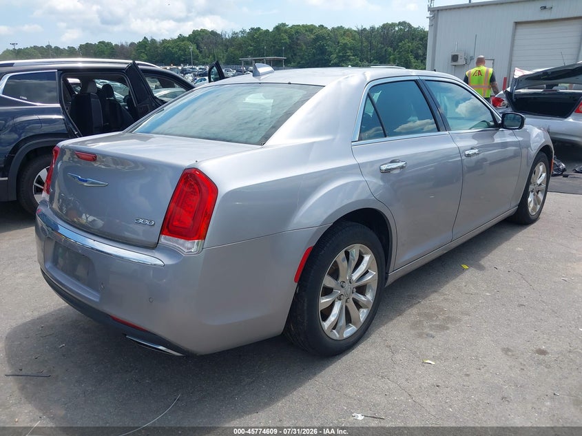 Vin: 2c3ccakg3jh304560, lot: 46273389, chrysler 300 limited awd 20184