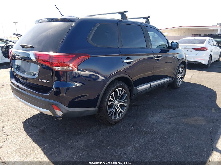 Vin: ja4ad2a33gz065602, lot: 46273404, mitsubishi outlander es 20164