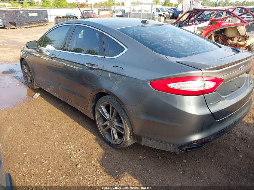 Vin: 3fa6p0k96dr134721, lot: 46273409, ford fusion titanium 20133