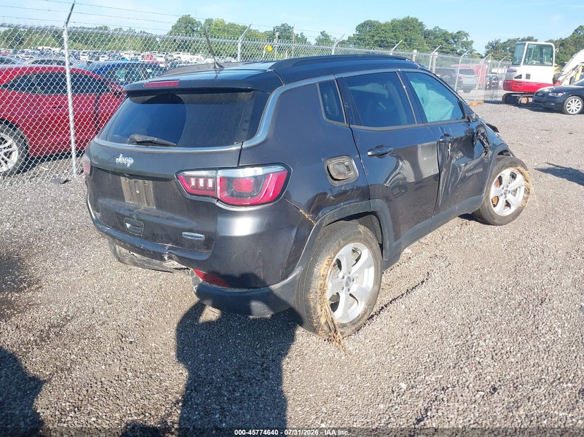 Vin: 3c4njcbbxjt257030, lot: 46273420, jeep compass latitude fwd 20184