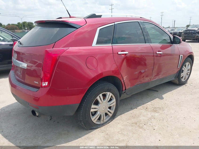 Vin: 3gyfnce38ds536316, lot: 46273432, cadillac srx luxury collection 20134